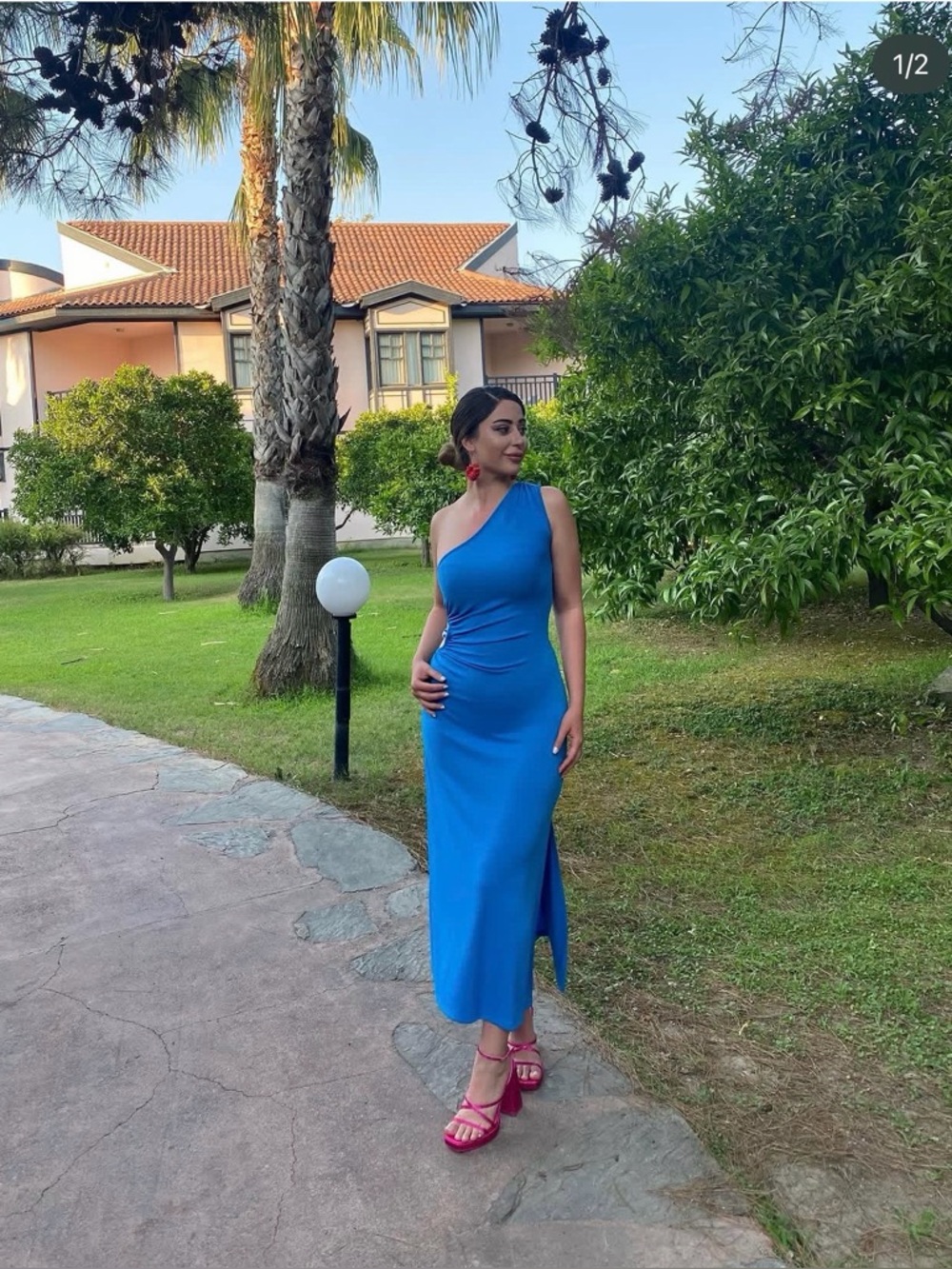 Blue Night Dress